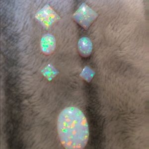 Group of cz Opals